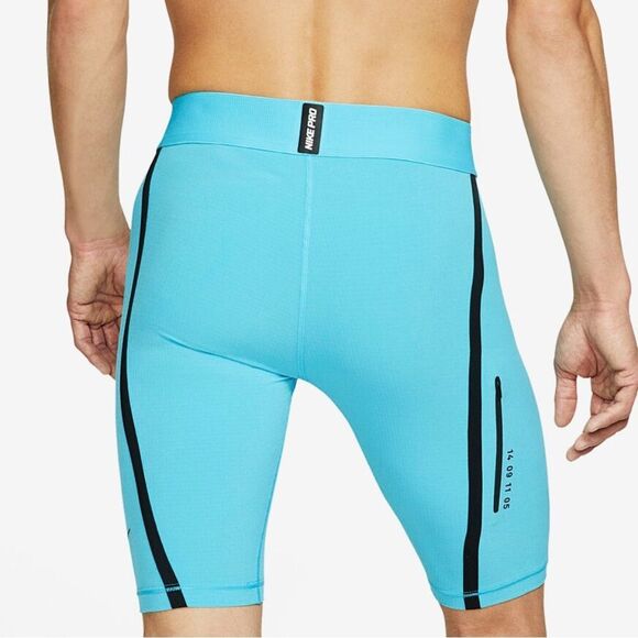 Nike Mens Tech Pack Flex Pro shorts size Large D8 Blue Fury - Picture 3 of 8